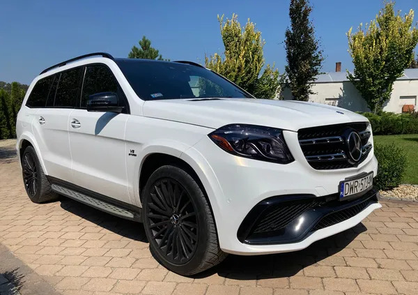 wrocław Mercedes-Benz GLS cena 244900 przebieg: 185000, rok produkcji 2017 z Wrocław